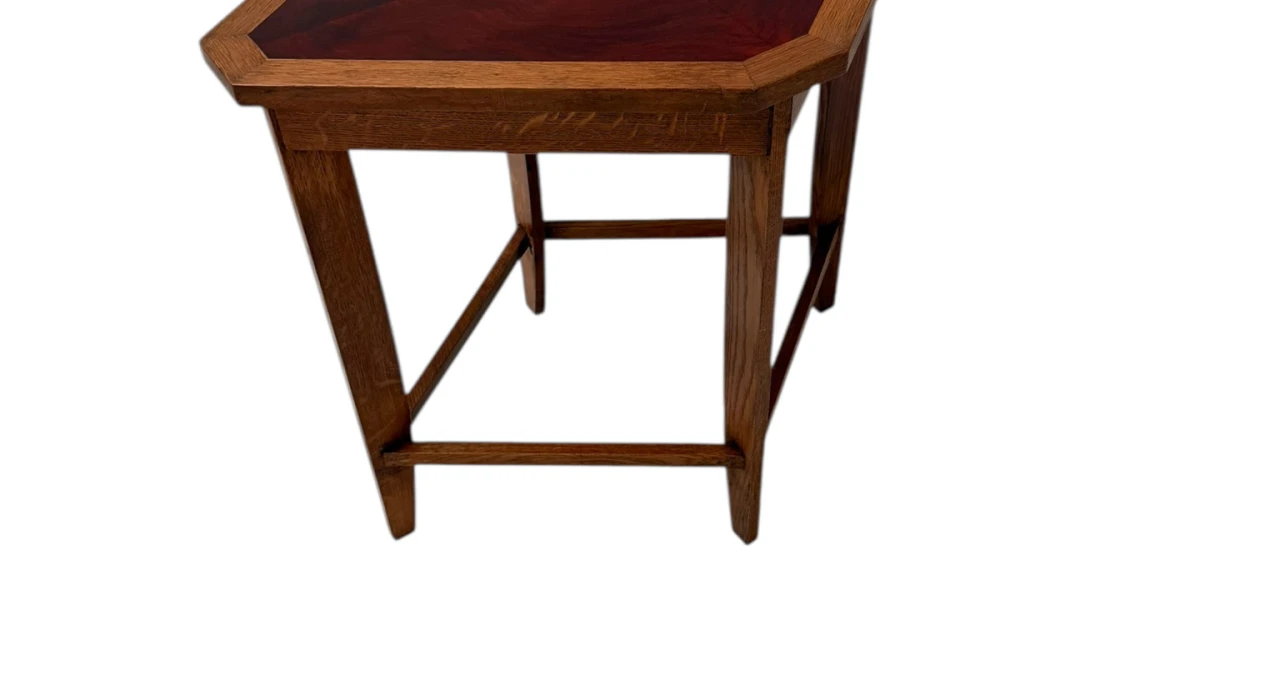 Art Deco Modernist Octagonal Side Table by Paul Bromberg for Pander, 1920s